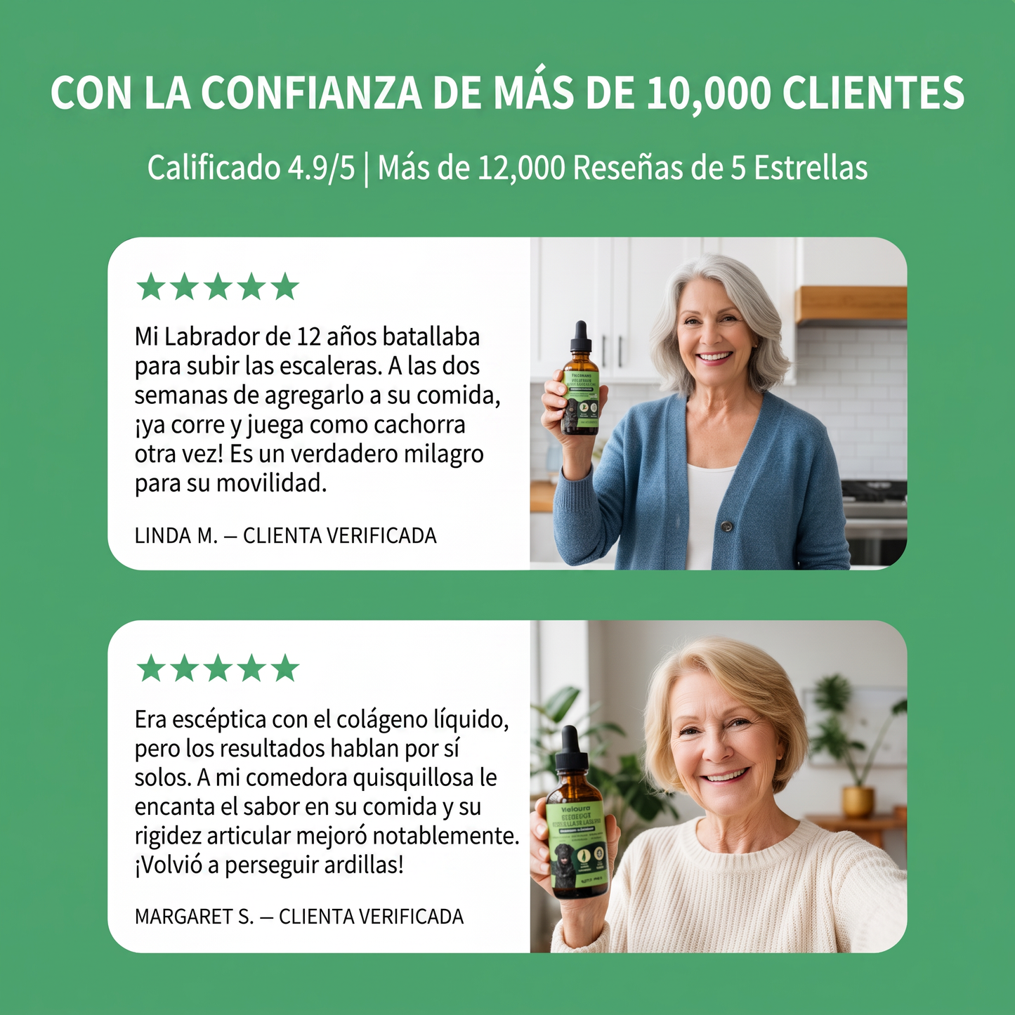 Con la confianza de más de 10,000 clientes
