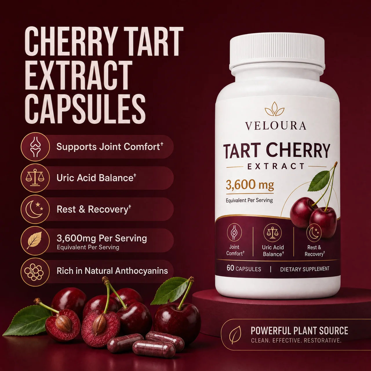 Veloura Tart Cherry Extract